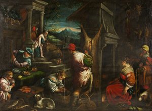The Return of the Prodigal Son, c.1577-88 (olja på duk)