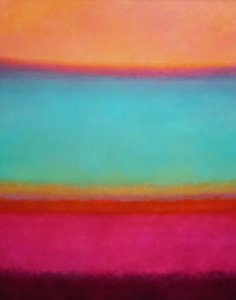 Morning Glory, 2025 (olja på duk) av Lee Campbell