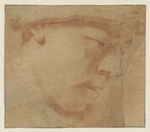 Huvudet på en pojke, till höger av Leendert van der Cooghen (manner of)