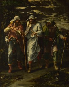 Vandringen till Emmaus, ca. 1570