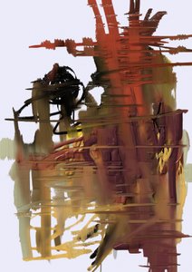 Dynamisk stadsstruktur av Lembayung senja studio [Vintage Poster]