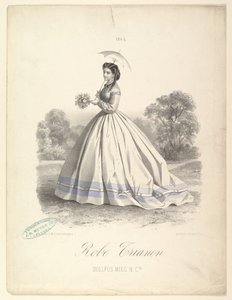 Robe Trianon, Dollfus Mieg & Cie, 1865. av Lemercier et Compagnie