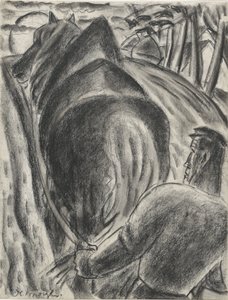 Morgonen (titel på objekt) av Leo Gestel (signed by artist)