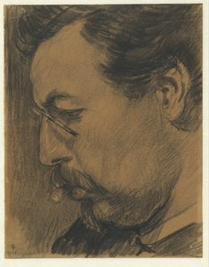 Porträtt av Leendert Adriaan Schilt av Leo Gestel (signed by artist)