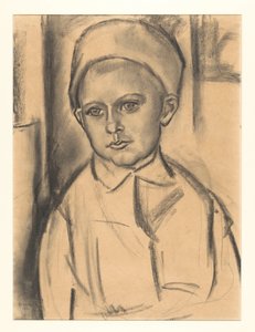 Porträtt av en okänd pojke av Leo Gestel (signed by artist)