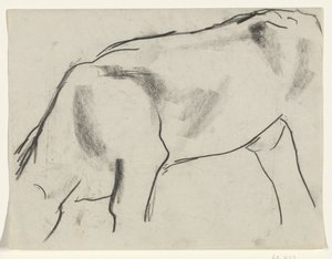 Betande ko av Leo Gestel