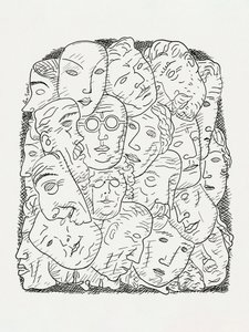 Masker av Leo Gestel