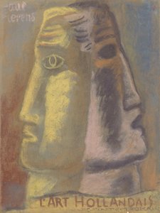 Omslagsdesign för Paul Fierens, Lart Hollandais Contemporain 1933