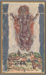Design för band av: Karl Baarslag, S.O.S., [1936-1937] av Leo Gestel