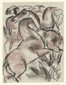 Hästar i naturen av Leo Gestel