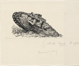 Tank kör uppför en kulle av Leo Gestel