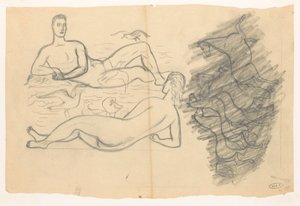 Fem hästar av Leo Gestel
