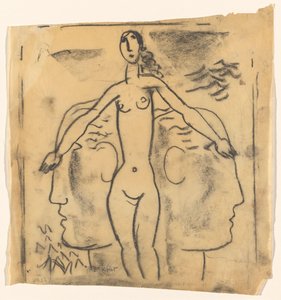 Weiblicher Akt av Leo Gestel