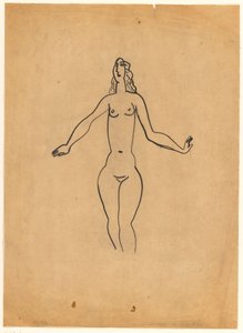 Weiblicher Akt av Leo Gestel