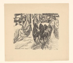 Zinnwald (Ertsgebergte) (originaltitel på objekt) av Leo Gestel