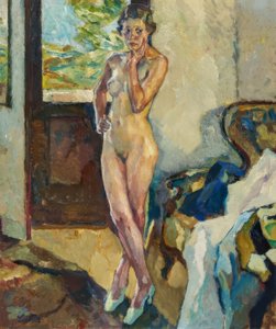 Vid fönstret av Leo Putz