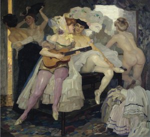 Bakom kulisserna, 1905