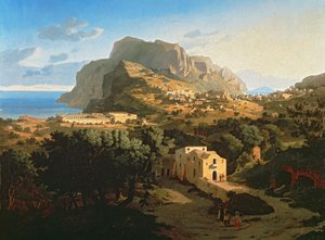 Landskap på Capri