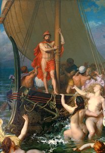 Ulysses och sirenerna (detalj av 154170)