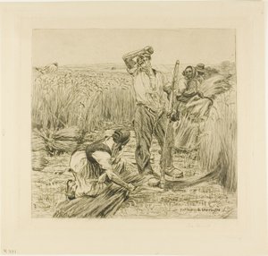 Skörda av Leon Augustin Lhermitte