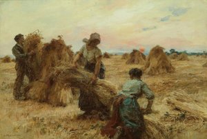 Skördarna av Leon-Augustin Lhermitte