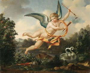 Allegories of Love - Amor med fackla och pil, 1803