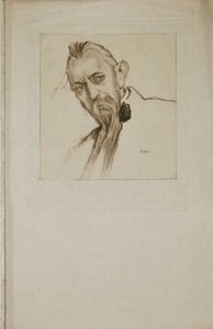 Porträtt av Sebastien Voirol 1870-1930, 1913. av Leon Bakst