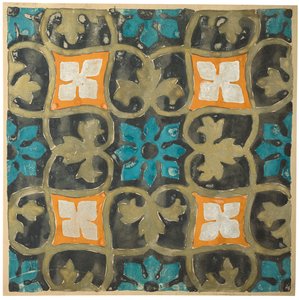 Textildesign, tidigt 1900-tal.. av Leon Bakst