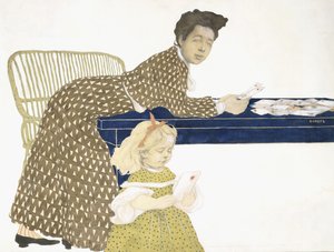 Kortspelarna, c. 1903 av Leon Bakst