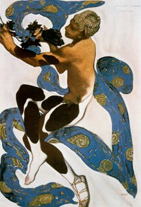 Faun Nijinsky, kostymdesign för Ballets Russes, 1912.
