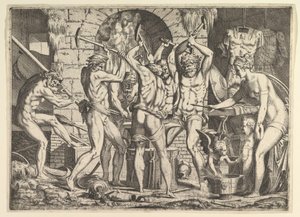 Venus i Vulcans smedja, 1546-47.