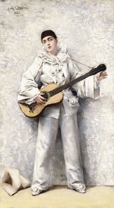 Pierrot, 1886 av Leon Francois Comerre