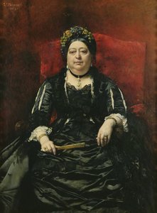 Porträtt av Madame Leopold Stern, 1879