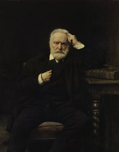 Porträtt av Victor Hugo (1802-85) 1879