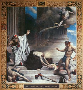 The Martyrium of St. Denis (vægmaleri)swed