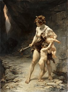 Två mammor av Leon Maxime Faivre