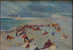 Strandscen