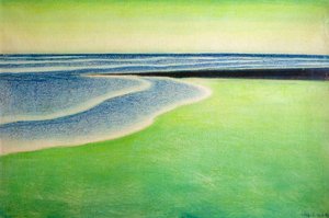 Grönt havslandskap av Leon Spilliaert