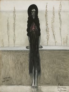 Posering, ensamhet av Leon Spilliaert