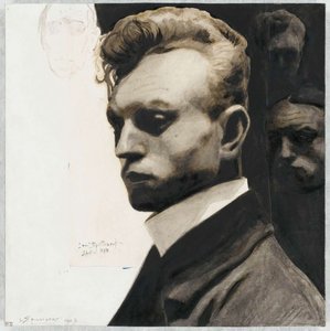 Självporträtt, 1903. av Leon Spilliaert