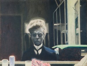 Självporträtt av Leon Spilliaert