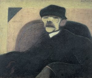 赤い耳を持つ男、ゴーリキースウェディッシュの肖像 av Leon Spilliaert