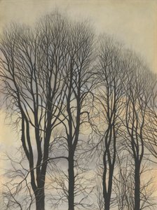 Träd i skyn av Leon Spilliaert