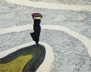 Kvinna vid kusten av Leon Spilliaert
