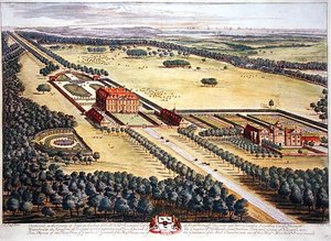 Stansted i grevskapet Sussex graverad av Johannes Kip (ca 1652-1722) (gravyr)