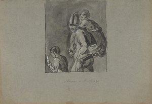 Aeneas och Anchises, 1611-74.