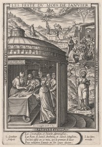 Januarifestligheterna (januari: omskärelsen) av Leonard Gaultier