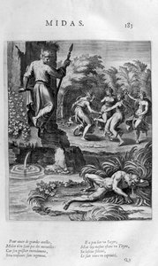 Midas, 1615 av Leonard Gaultier