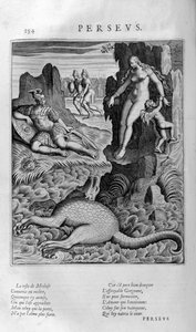 Perseus räddar Andromeda, 1615 av Leonard Gaultier