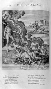Theodamas, 1615 av Leonard Gaultier
